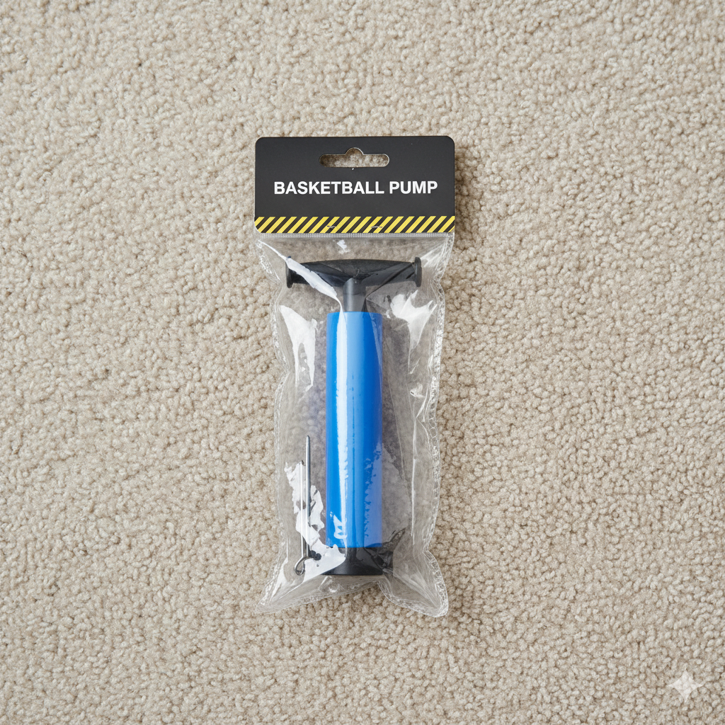 Basketball Pump with 5 Needles