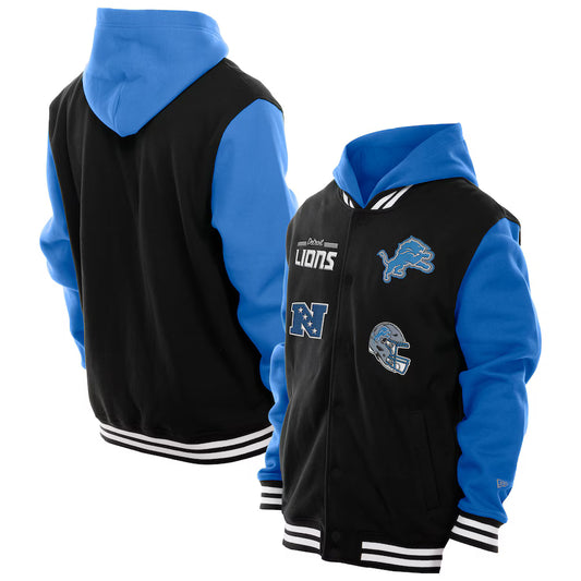 Detroit Lions® New Era Full-Snap Fleece Hoodie Jacket
